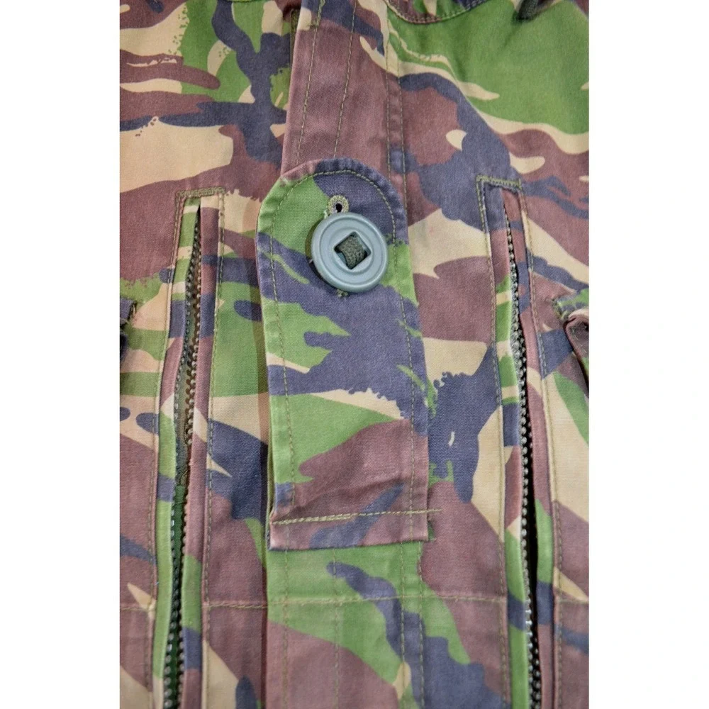 Vintage British Military‎ Jacket DPM Field 170/104 Camouflage Combat Smock Coat